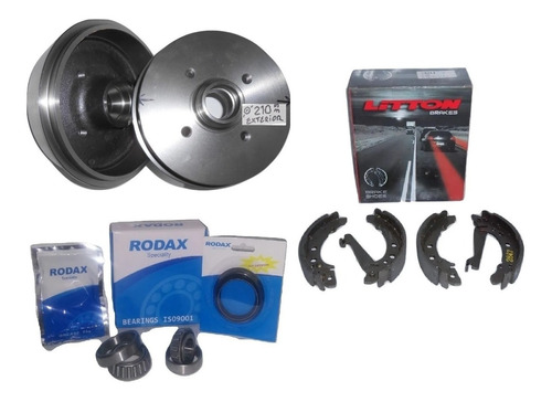 Kit Campanas Cintas Y Rulemanes Freno Gol Trend / Voyage