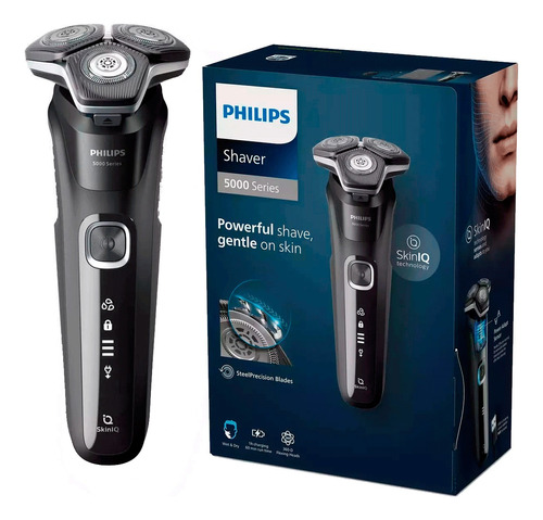 Afeitadora Philips S5898/17 Serie 5000 Tecnología Skin Iq/we