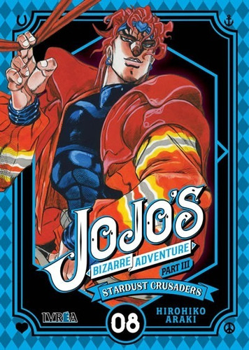 Manga Jojo´s Bizarre Adventure Parte Iii Tomo 08 Ivrea