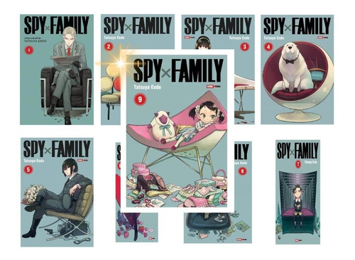 Spy X Family Manga Panini Anime Tomo Español