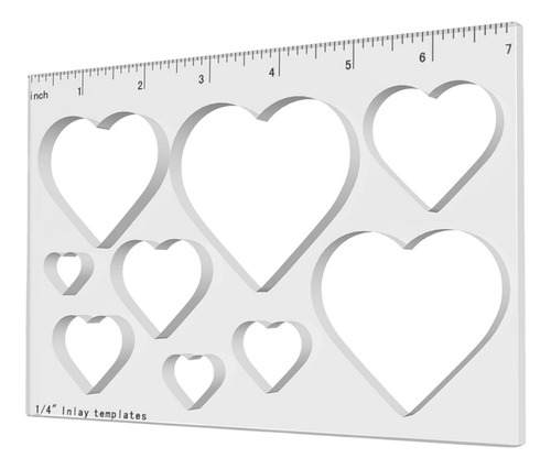 Plantilla De Enrutador De Carpinter Corazón 9 En 1