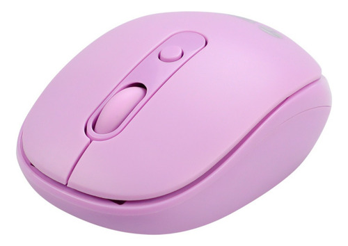 Mouse Optico Inalambrico Teros Te5075 Purpura 1600 Dpi