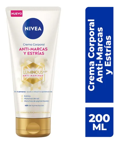 NIVEA Crema corporal Luminous630 anti-estrías 200 ml