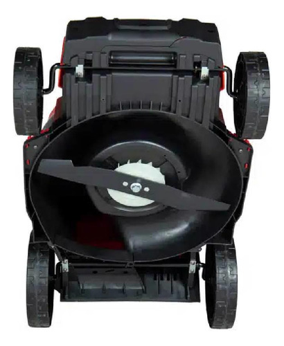 Cortador De Grama 2 Baterias 2a 18v Carregador Duplo Toyama Cor Vermelho