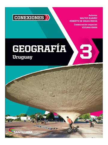 Usado | Geografía Uruguay 3 Editorial Santillana