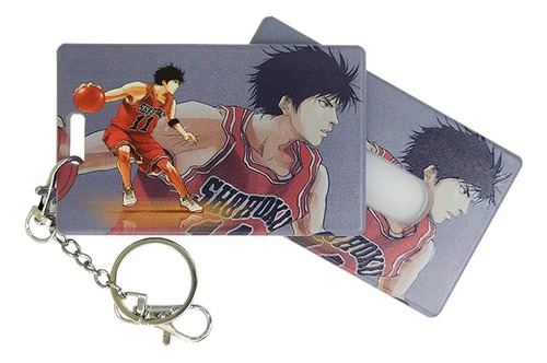 Llavero Porta Sube Porta Tarjeta Anime Slam Dunk