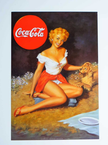 Poster Coca Cola Picnic Vintage