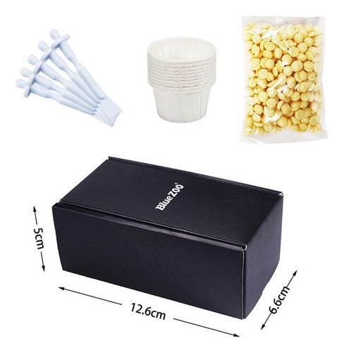 . Blue Zoo No Wax Paper Quick Soild Wax Bean Nose Ro