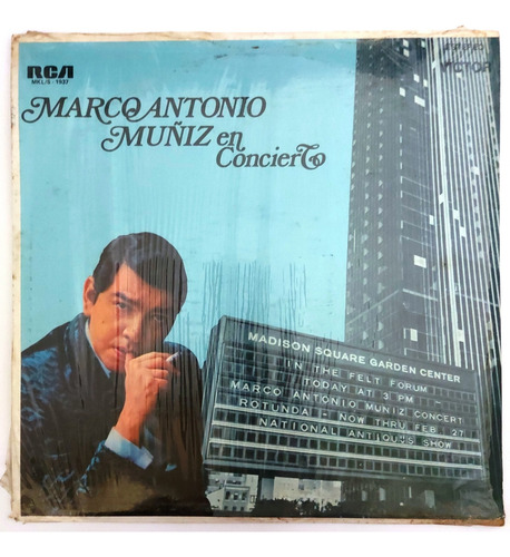 Marco Antonio Muñiz - En Concierto   Lp
