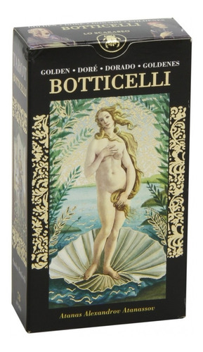 Tarot Botticelli Dorado ( 78 Cartas + Manual) - Atanassov