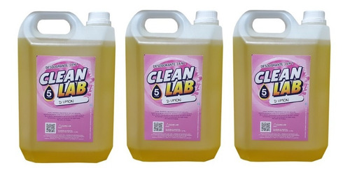 Desodorante Limpiador Desinfectante Oferta 3 X 5 Lt Cleanlab