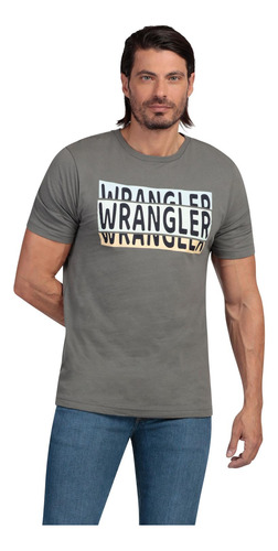 Playera Comfort Manga Corta Wrangler Hombre 260