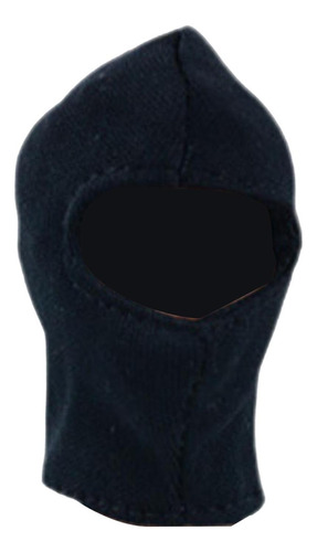 4 :6 Face Cover Dress Up Props Action Figure Accessory Black