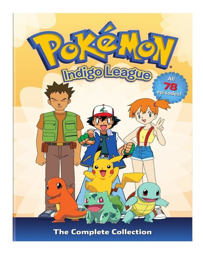 Pokemon Temporada 1 Indigo Ligue Importada Dvd