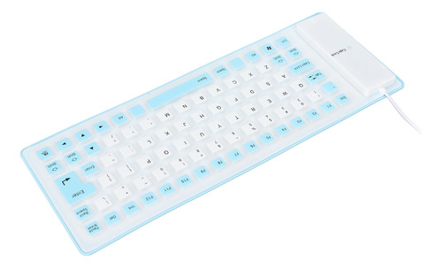 Teclado De Silicona, Diseño Totalmente Sellado, Ligero Y Por