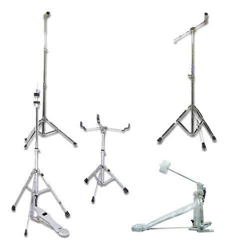 Set 4 Soportes De Platillos Lazer 5 Fierros