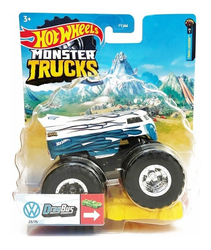 Hot Wheels Monster Trucks - Vw Dragbus 