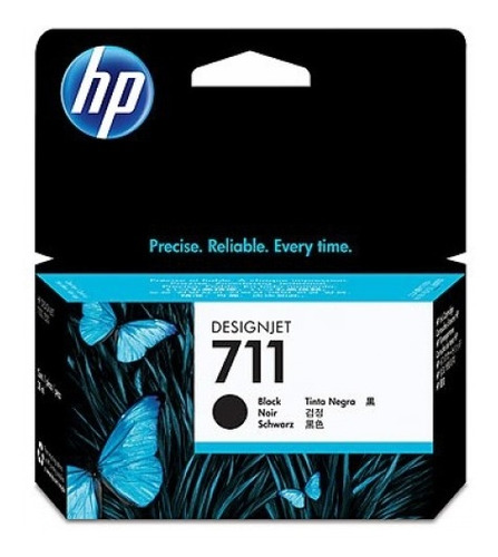 Tinta de impressora preta HP Designjet Cz129a de 38 ml