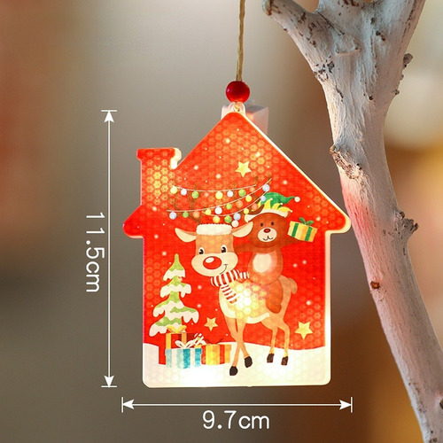 . Luces De Decoración De Ventana De Cuerda De Árbol De