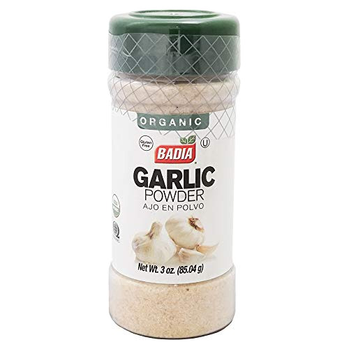 Ajo En Polvo Orgánico Badia, 3 Oz.