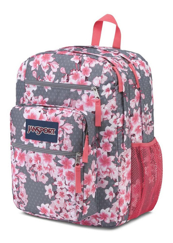 Mochila Jansport Big Student Con Flores
