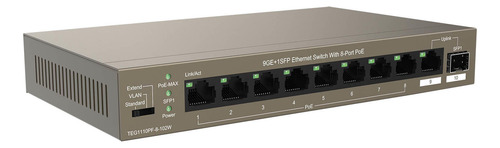 Switch Tenda teg1110pf-8-102w 8 Puertos 1sfp Giga Poe