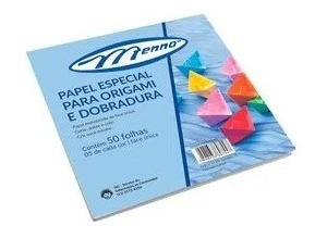 Papel Especial Para Origami E Dobradura A4 50 Fls Kit C/3