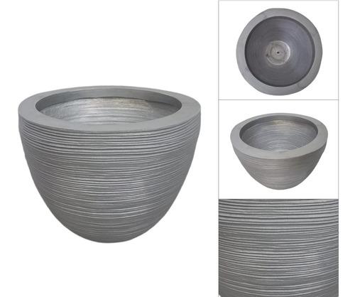 Imagen 5 de 7 de Maceta Minimalista Cilíndrico Mejor Que Fibra De Vidrio .110