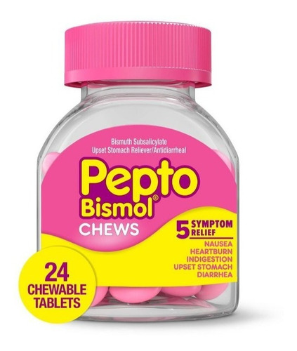 Pepto Bismol Masticables X 24