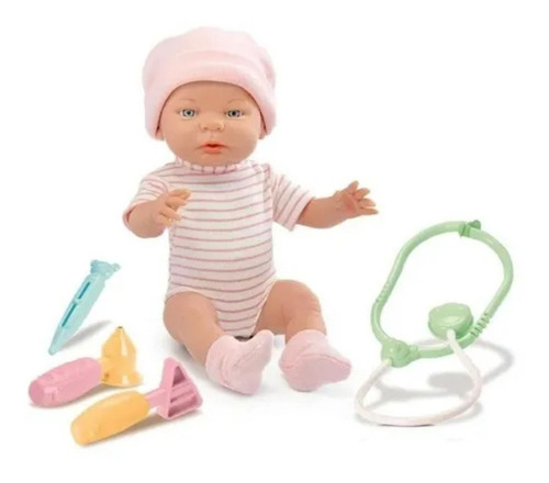 Muñeca Bebé - Roma Babies - Visita Al Pediatra Mundotoys 