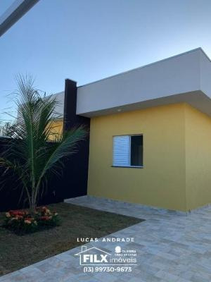 Imagem 2 de 14 de Linda Casa Para Financiamento No Umuarama Em Itanhaém Sp