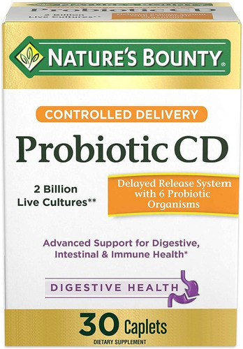 Nature's Bounty Probiotic Cd Salud Digestiva Sabor N/a