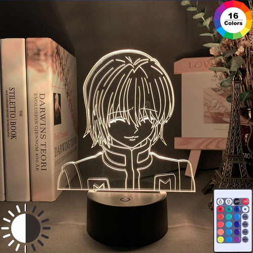 Kurapika Figura Noche Luz Anime Regalo Hunter X Hunter Lámpa