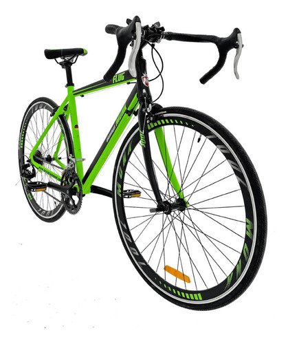 Bicicleta De Ruta Monk Flug Rodada 700 Color Verde