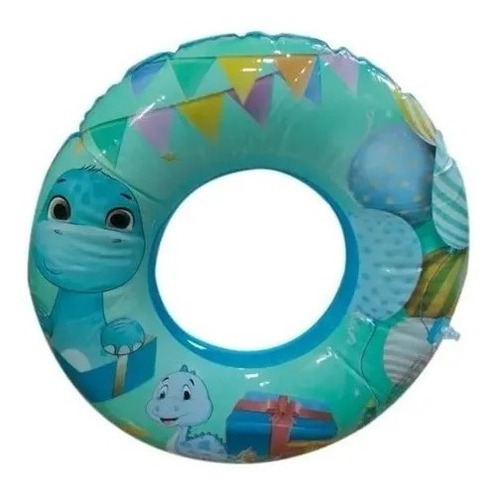 Flotador Inflable Para Niños Piscina Dinosaurio 90 Cm. 