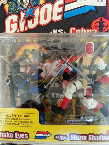 Snake Eyes Vs Storm Shadow - Gijoe Vs Cobra (Usado)