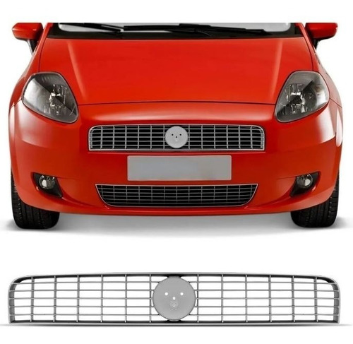 Grade Fiat Punto Superior 2007 2008 2009 09 10 11 2012 Cinza