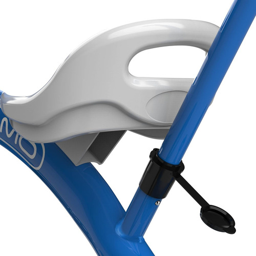 Triciclo Para Niños Multifuncional Resistente Gomo C/ Bastón Color Agua