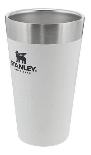 Copo Térmico Stanley Branco Sem Tampa 473ml Oferta