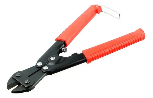 Tijera Forjada Corta Alambre 310 Mm Biassoni Color Naranja Claro