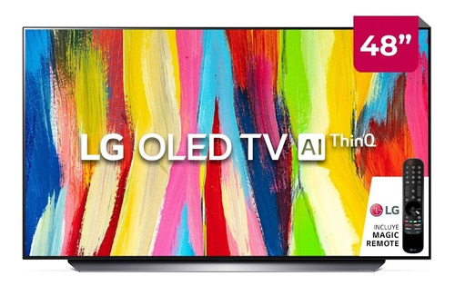 Smart Tv LG Ai Thinq Oled48c2psa 4k 48  100v/240v