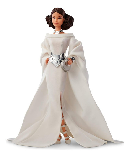 Muñeca Princess Leia Star Wars X Barbie