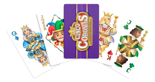 Juego De Cartas Cinco Coronas Novelty