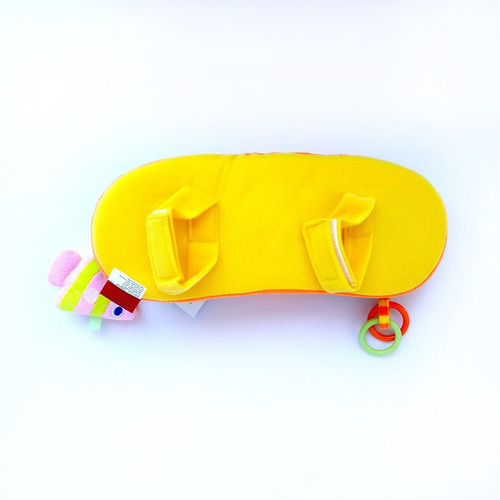Imagen 4 de 6 de Juguete Peluche Para Bebe Cochecito Cuna Chifle Volante Aros