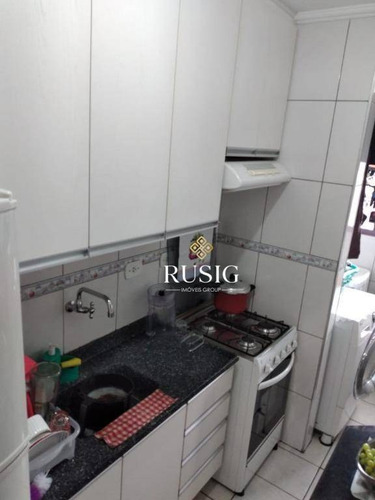 Apartamento Com 2 Dormitórios À Venda, 44 M²- Conjunto Residencial José Bonifácio - São Paulo/sp - Ap1428