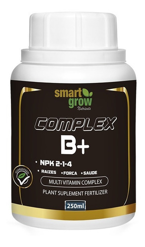 Imagem 1 de 5 de Fertilizante Smartgrow Complex B+ 250ml Mais Saúde