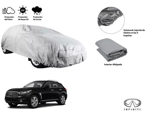 Lona Gruesa Felpa Cubre Camioneta Suv Infiniti Qx70 2016