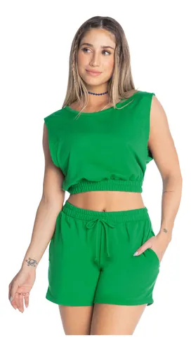 Conjunto Mujer Verde Atypical 34764