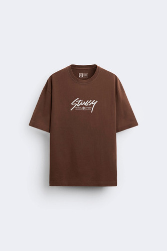 Remera Oversize Hombre Stussy Aesthetic Remeron Corta