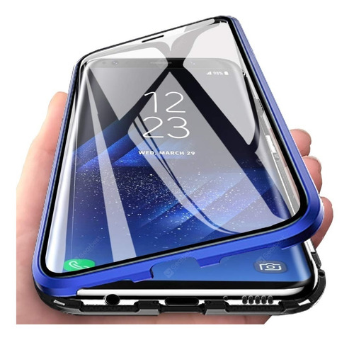 Funda 360 Magnética Compatible Honor 50 5g / Doble Cristal